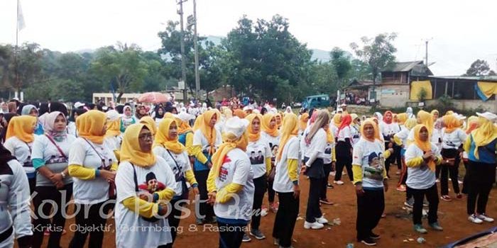 Jalan Sehat Dan Senam Bersama Relawan Prasa