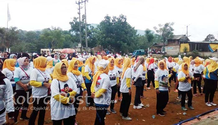 Jalan Sehat Dan Senam Bersama Relawan Prasa