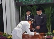 H. Eka Supria Resmi Dilantik Sebagai Bupati Bekasi Sisa Masa Jabatan 2017-2022