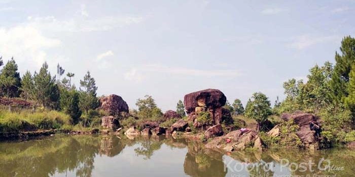 Pertambangan bekas PT Holcim