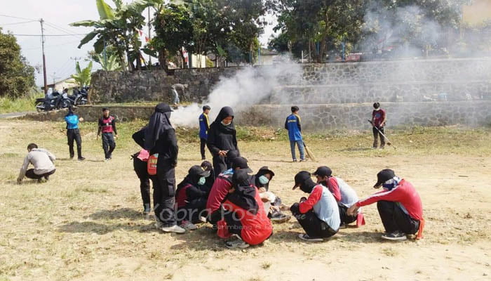 Sambut HUT RI Ke-74, 8 Desa di Kecamatan Cidahu Gelar Kerja Bakti