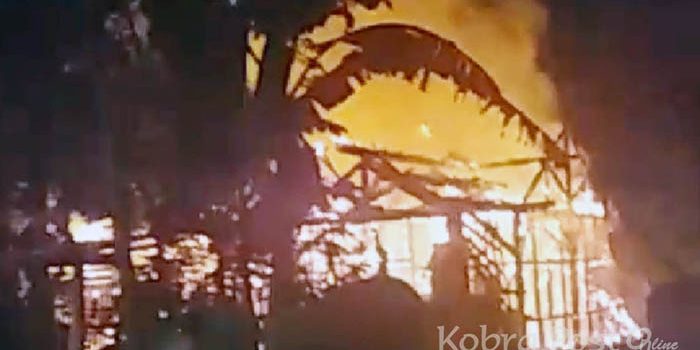 Ponpes Al Hasan Neglasari Terbakar