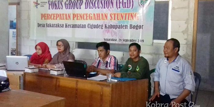 Desa Sukaraksa Gelar Sosialisasi Percepatan Pencegahan Stunting