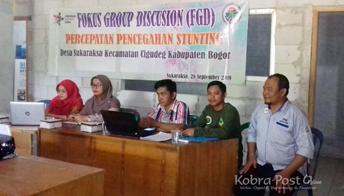 Sosialisasi Pencegahan Stunting Desa Sukaraksa
