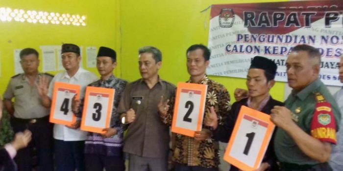 Camat Sukajaya Tegaskan Calon Kades Tidak Lakukan Pungutan Untuk Kampanye