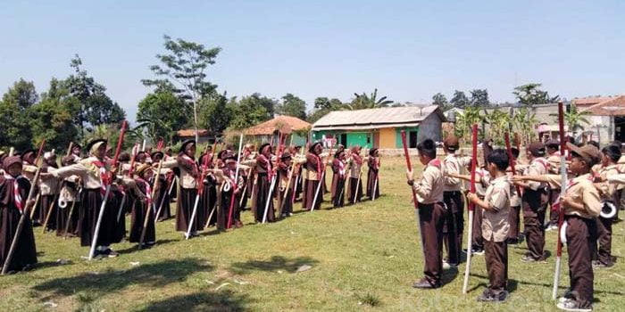 Kegiatan Pramuka SDN Pasirgintung