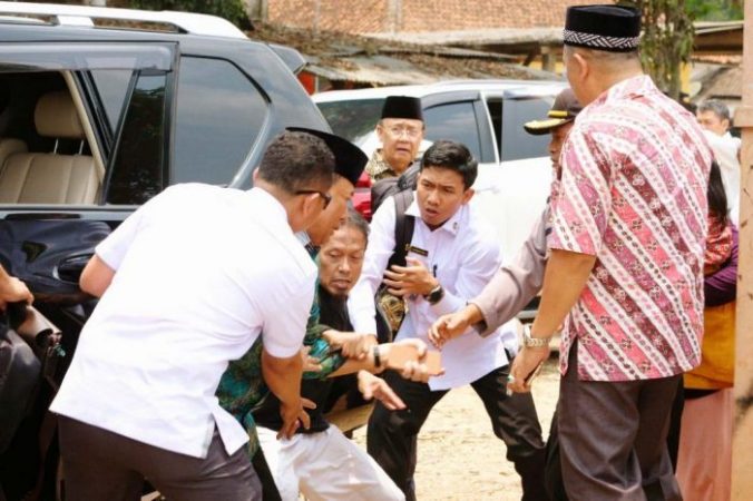 Menkopolhukam Diserang Orang Tak Dikenal