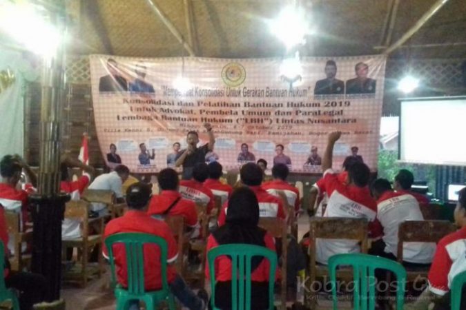 Peringati HUT Ke-2, LBH LINNUS Adakan Konsolidasi Hukum