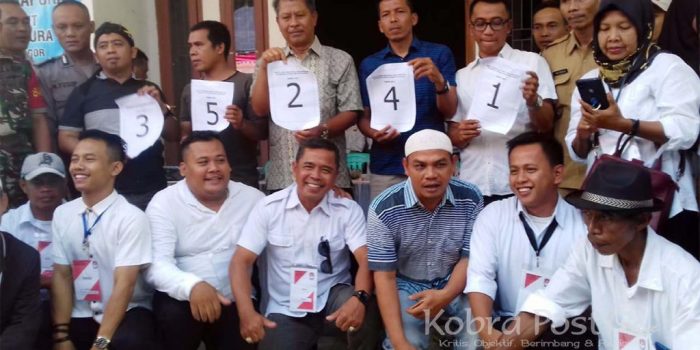 Panitia Pilkades Argapura Tetapkan Nomor Urut Calon Kades