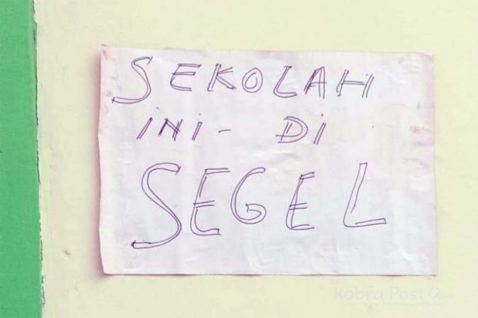 SDN Karangrahayu 01 Disegel Ahli Waris Pemilik Tanah