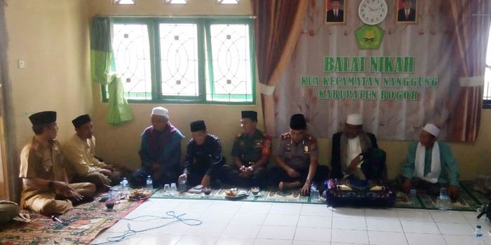 KUA Kecamatan Nanggung Sosialisasikan UU No.16 Tahun 2019
