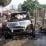 Mobil Terbakar di Jalan Raya Sholeh Iskandar