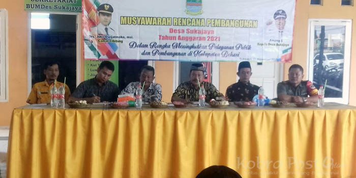 Desa Sukajaya Bekasi Gelar Musrenbang Tahun Anggaran 2021