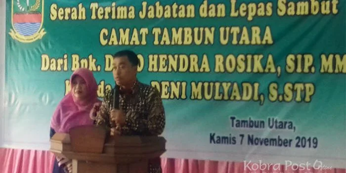 Sertijab Camat Tambun Utara