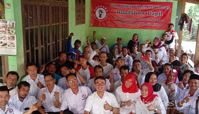 DPC Pospera Kabupaten Bogor Adakan Roadshow