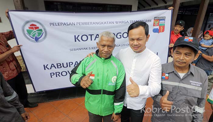 23 warga kota bogor ikut transmigrasi