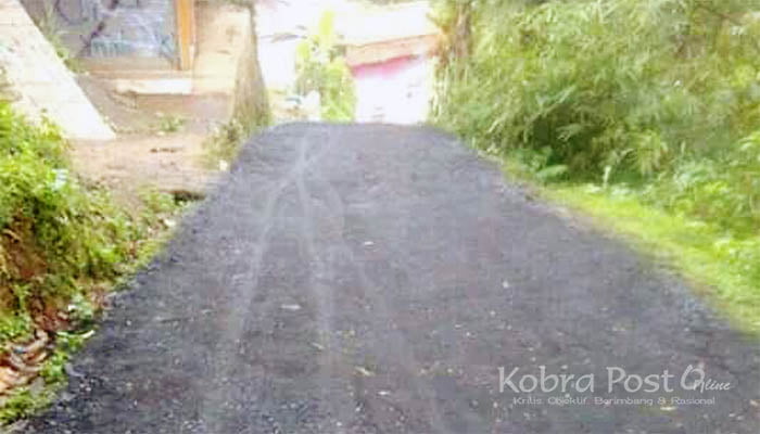 Pemerintah Desa Cidahu Lakukan Perbaikan Jalan