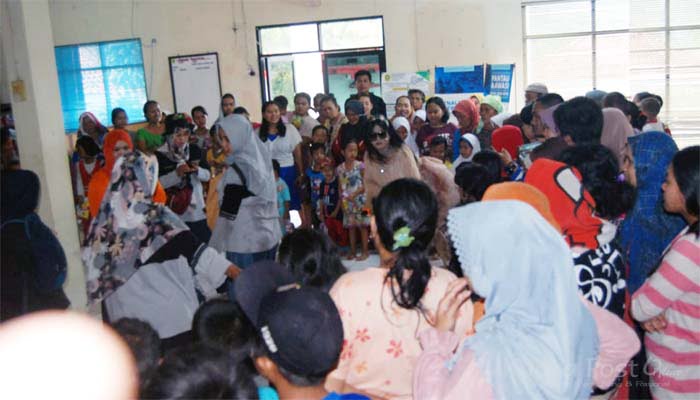 214 Jiwa Warga Desa Pangkal Jaya Mengungsi