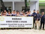 Meski Banyak Kendala, Ponpes Islam Al Ghiffari Tetap Salurkan Bantuan