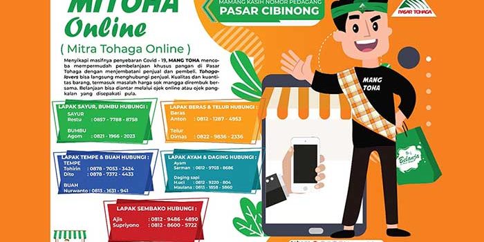 PD Pasar Tohaga Kabupaten Bogor Luncurkan Program Mitoha