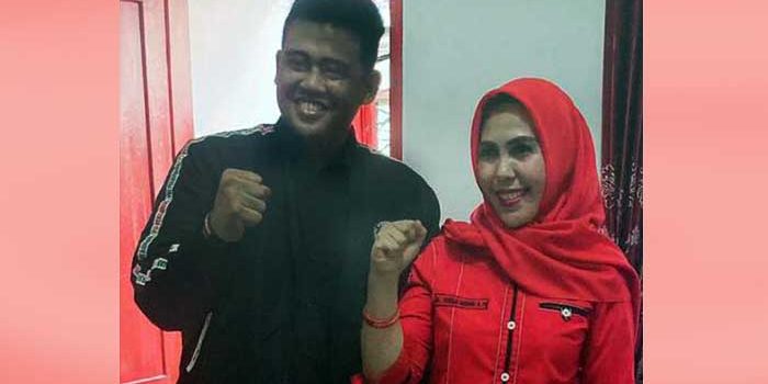 Medsos Ramai Dengan Beredarnya Foto Bobby Bersama Hj Fitriani