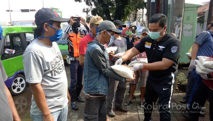 Angkot di Semprot Sopirnya Dapat Beras dari Dishub Kota Bogor Angkot