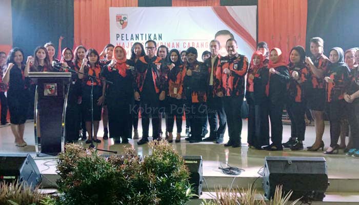 Benninu Argoebie Kembali Pimpin MPC PP Kota Bogor Pelantikan pengurus MPC PP Kota Bogor Masa Bhakti 2019-2023