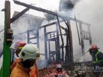 Akibat Korsleting Listrik, 1 Unit Rumah Ludes Terbakar