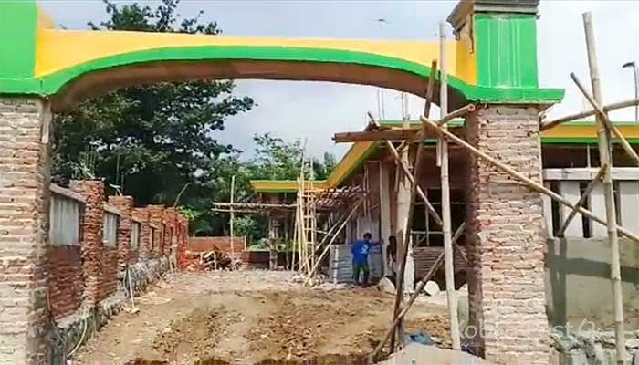 Desa Cintamanik Bangun Kantor Desa