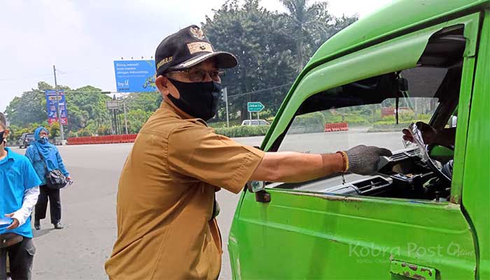 Target Tercapai, Kecamatan Bogor Timur Bagikan 10.000 Masker Gratis Bagikan Masker