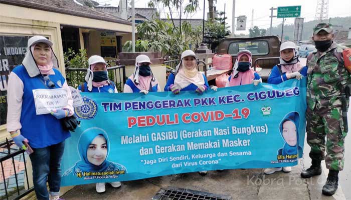 Acep Sajidin : Kecamatan Cigudeg Masih Zona Hijau TP PKK Cigudeg