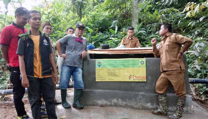 Desa Tegallega Bangun Sarana Air Bersih