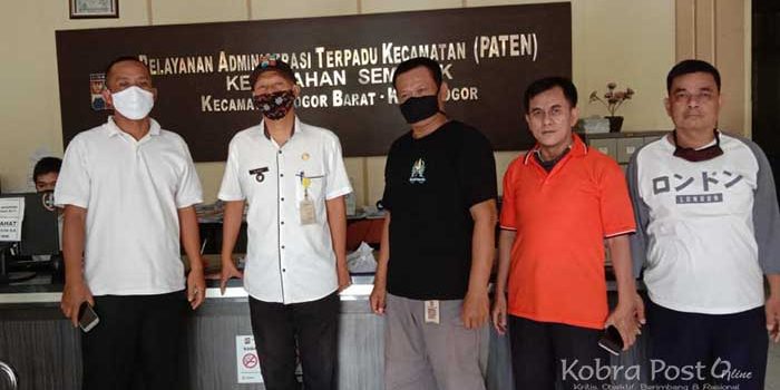 Kelurahan Semplak Sosialisasikan Sanksi Pelanggaran PSBB