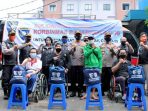 Sentuh Disabilitas, Kakorbinmas Baharkam Polri Berikan Bantuan