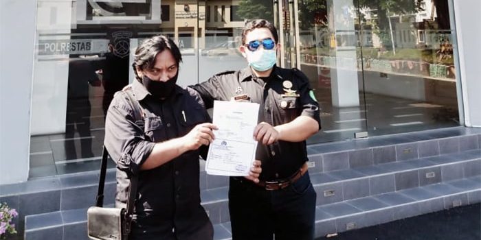 Wasekjen LPK-LI Resmi Layangkan Surat Aduan ke Polrestabes Surabaya