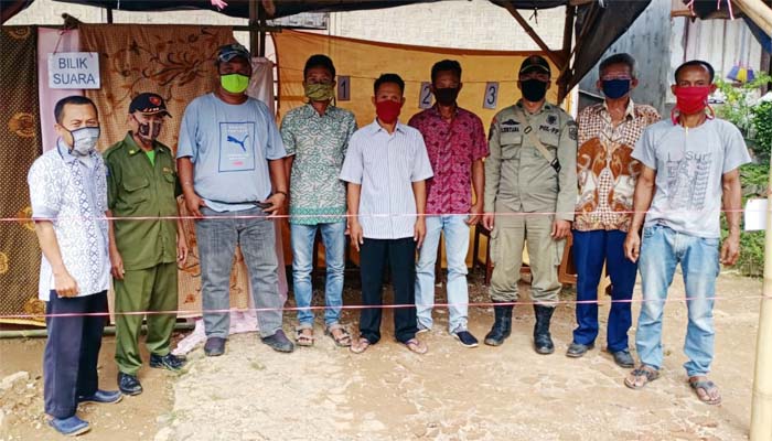 Ditengah Pandemi COVID-19, Warga Nanggewer Nanggung Gelar Pilkate Panitia