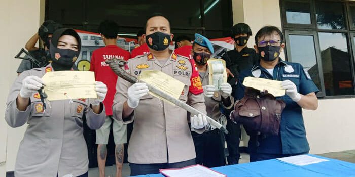 Polsek Tambun Bekuk Tiga Pelaku Begal