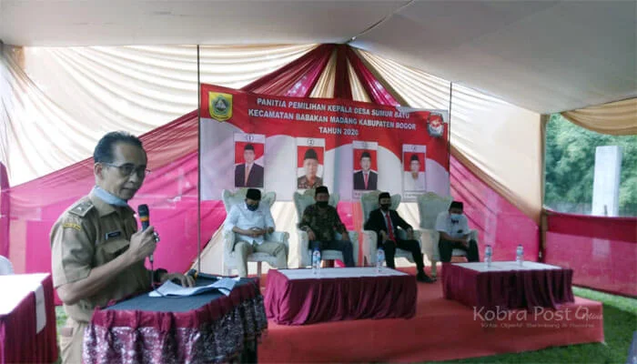 Adi Nurhikmat Kembali Pimpin Desa Sumur Batu Babakan Madang Pelaksanaan Pilkades Sumur Batu