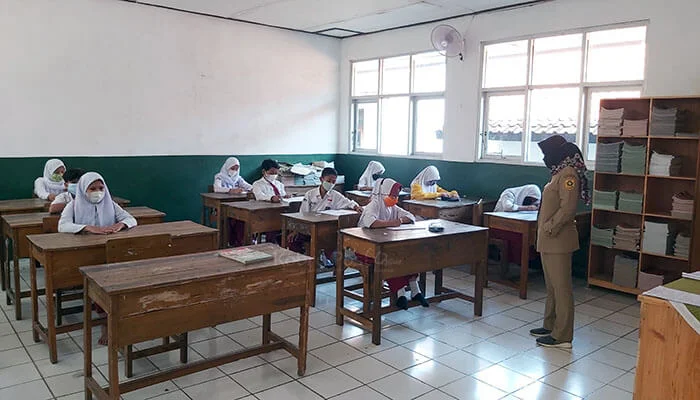 SDN Bantarkambing 05 Bogor, Laksanakan PTM Sejak Januari 2021 SDN Bantarkambing 05