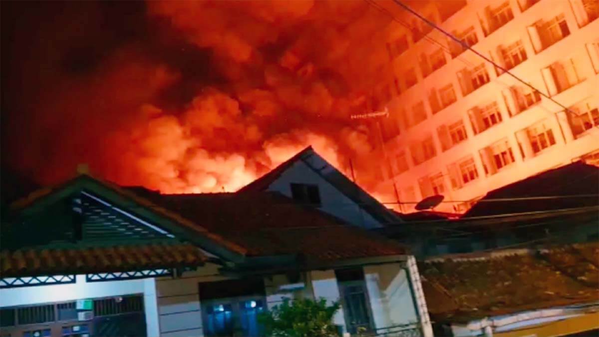 Kebakaran Kampung Cingcau
