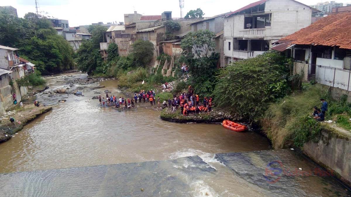 Bocah Hanyut di Bendungan Cisadane