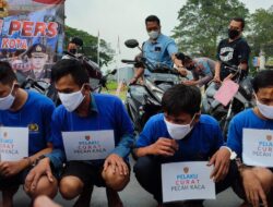 Polresta Bogor Kota Tangkap 4 Pelaku Curat