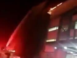 Lantai 4 Gedung RSUD Leuwiliang Bogor Terbakar