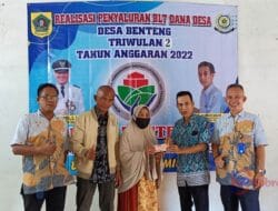 133 Warga Desa Benteng Terima BLT DD Triwulan Kedua