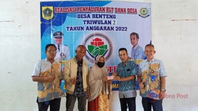 133 Warga Desa Benteng Terima BLT DD Triwulan Kedua