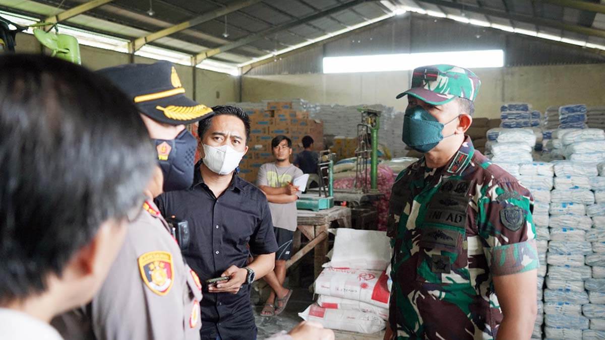 Danrem 061/SK Cek Harga Minyak Goreng