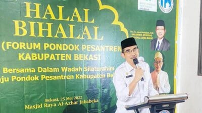 Eratkan Silaturahmi, Forum Pondok Pesantren Bekasi Gelar Halalbihalal