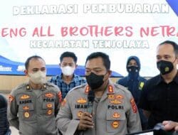 Geng Motor All Brothers Netral Tenjolaya Resmi Bubar