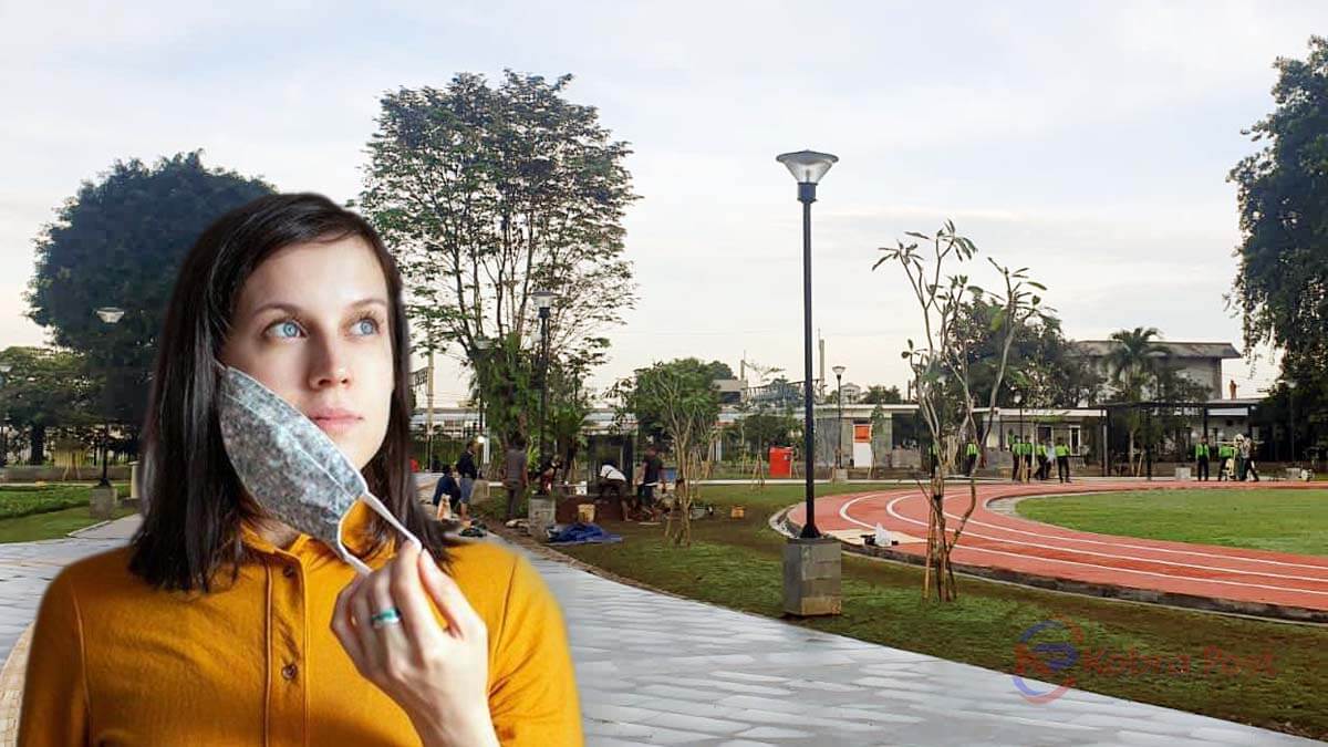 Asyik, Boleh Tak Pakai Masker di Ruang Terbuka Tak Pakai Masker