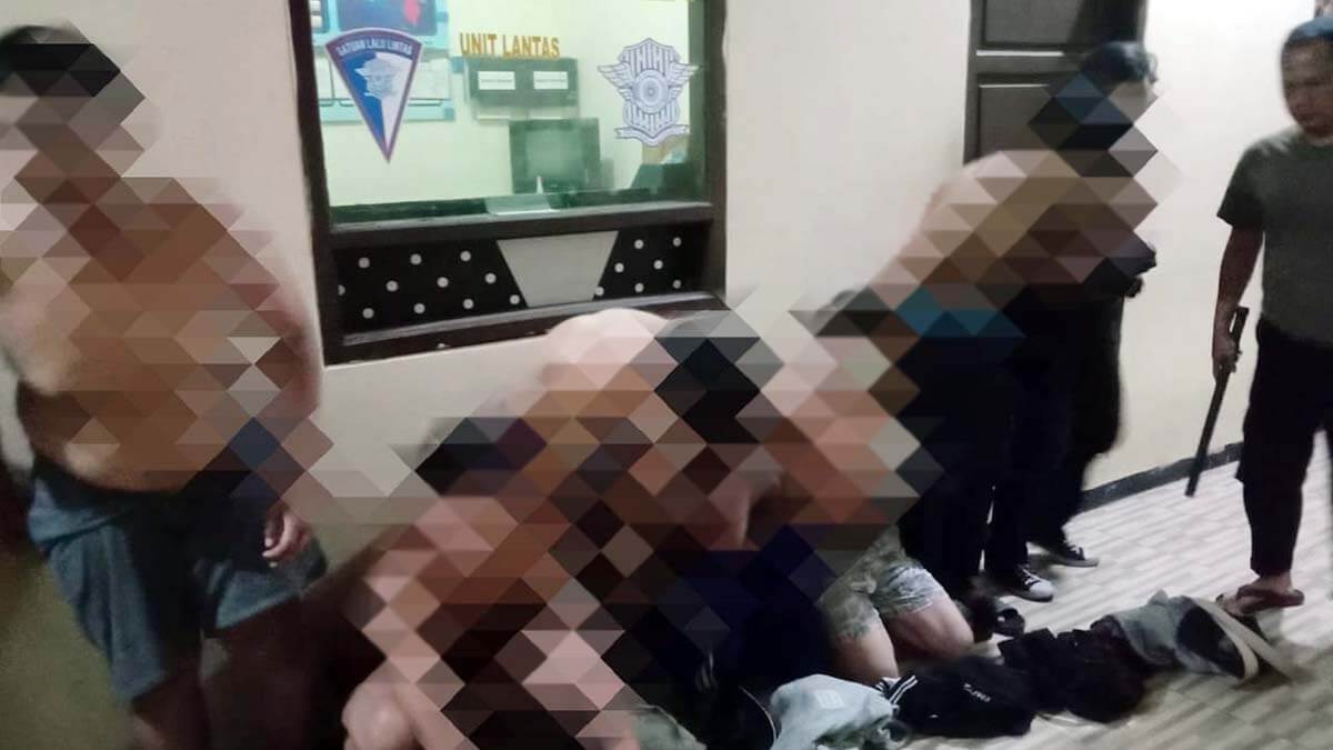 17 Remaja Diamankan Polsek Ciomas